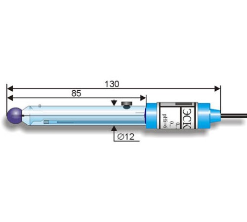 Электрод ЭСК-10602 комбинированный лабораторный