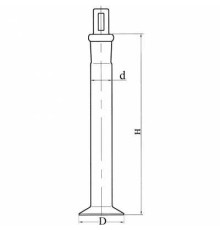 Цилиндр для растворов 250 ПП1 КШ29/32