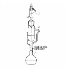 Прибор Сокслета-03 КШ 45/40 экстрактор 150 мл колба 250 мл