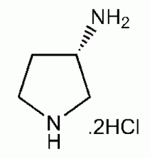 (S) - (+) - 3-аминопирролидин дигидрохлорид, 98%, Alfa Aesar, 1 г