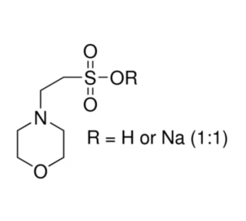 Полунатриевая соль MES 98% (титрование) Sigma M8902