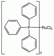 Трис(трифенилфосфин)рутений(II) хлорид, 98%, Acros Organics, 5г