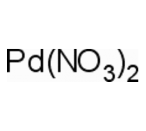 Палладий (II) нитрат, раствор, Pd 8,5% вес / вес (продолжение Pd), Alfa Aesar, (в) 25 г