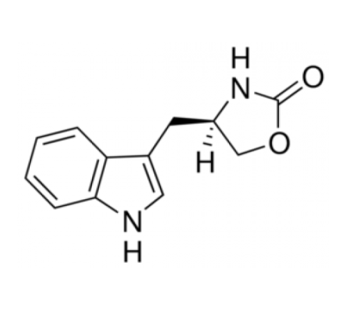 (R) - (-) -4 - (3-индолил) -2-оксазолидинон, 98%, Alfa Aesar, 1 г