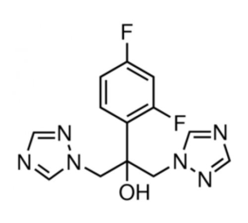 Флуконазол, 98%, Acros Organics, 5г