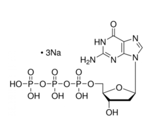 Раствор тринатриевой соли 2'-дезоксигуанозин-5'-трифосфата, 100 мкм (pH 7) Sigma D5038