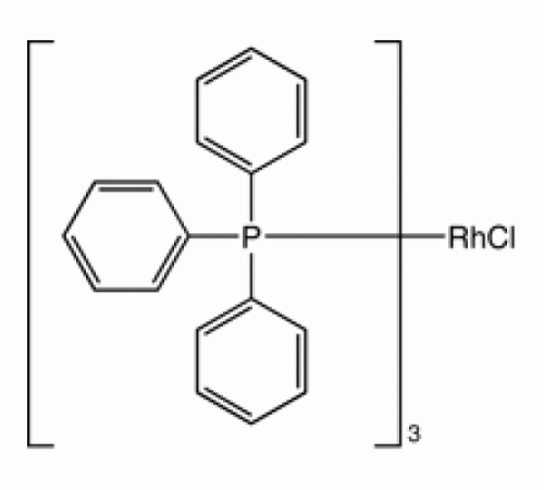 Хлортрис (трифенилфосфин) родий (I), 97%, Alfa Aesar, 1г