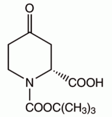 (R) - (+) - 1-Вос-4-оксопиперидин-2-карбоновой кислоты, 95%, Alfa Aesar, 500 мг
