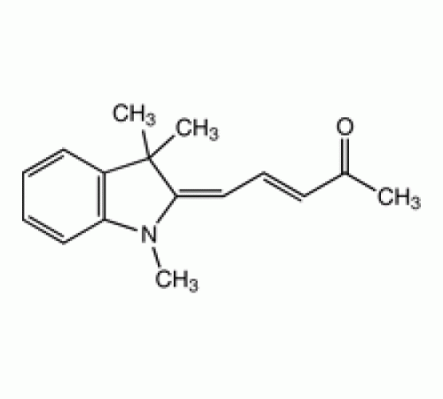 (3E, 5E) -5 - (1,3,3-триметил-2-индолинилиден) -3-пентен-2-она, 96%, Alfa Aesar, 500 мг