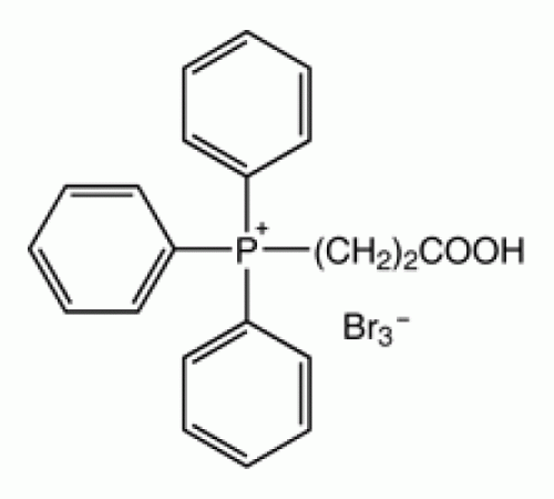 (2-карбоксиэтил) трифенилфосфоний трибромид, 98 +%, Alfa Aesar, 25 г