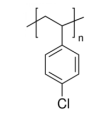 Поли(4-хлорстирол), Acros Organics, 5г