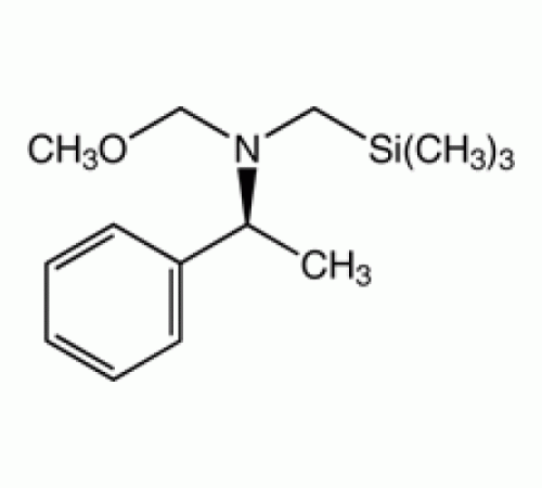 (S) - (-) - N-метоксиметил-N- (триметилсилил) метил-1-фенилэтиламин, тек. 85%, Alfa Aesar, 5 г