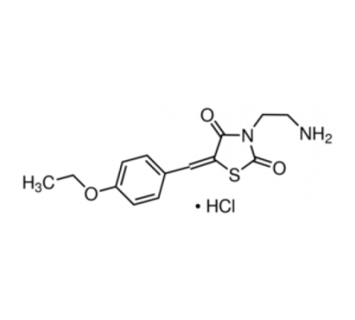 Порошок гидрохлорида 3- (2-аминоэтилββ ((4-этоксифенил) метиленβ2,4-тиазолидиндиона, 98% (ВЭЖХ) Sigma A6355