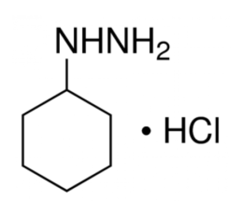 Циклогексилгидразин гидрохлорид, 98%, Acros Organics, 25г
