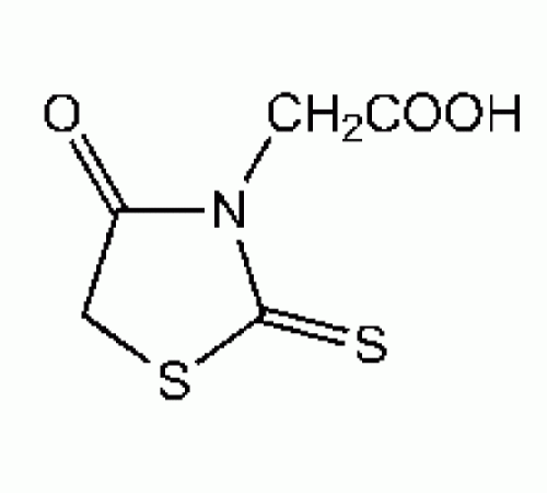 Роданина-3-уксусной кислоты, 98%, Alfa Aesar, 25 г