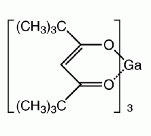 Трис (2,2,6,6-тетраметил-3, 5-гептандионато) галлия (III), Alfa Aesar, 1 г
