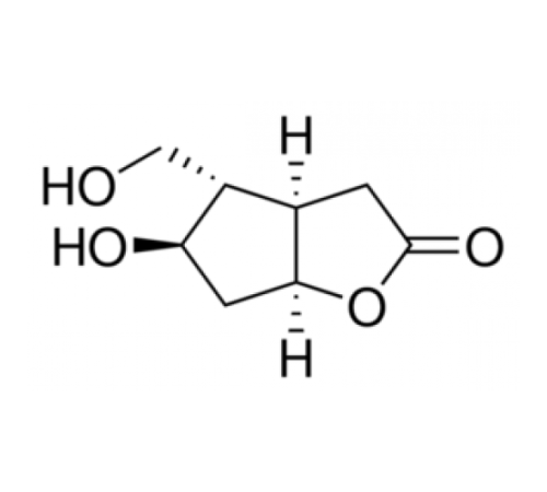 (3aR, 4S, 5R, 6aS) - (-) - гексагидро-5-гидрокси-4-гидроксиметил-2H-циклопента [b] фуран-2-он, 98%, Alfa Aesar, 1 г