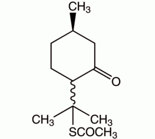 п-Mentha-8-тиол-3-он ацетат, цис + транс, 97 +%, Alfa Aesar, 5 г