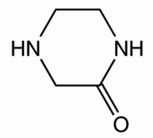 Пиперазин-2-он, 95%, Acros Organics, 5г